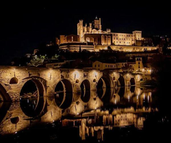 Studio Beziers Canal Du Midi Exterior foto